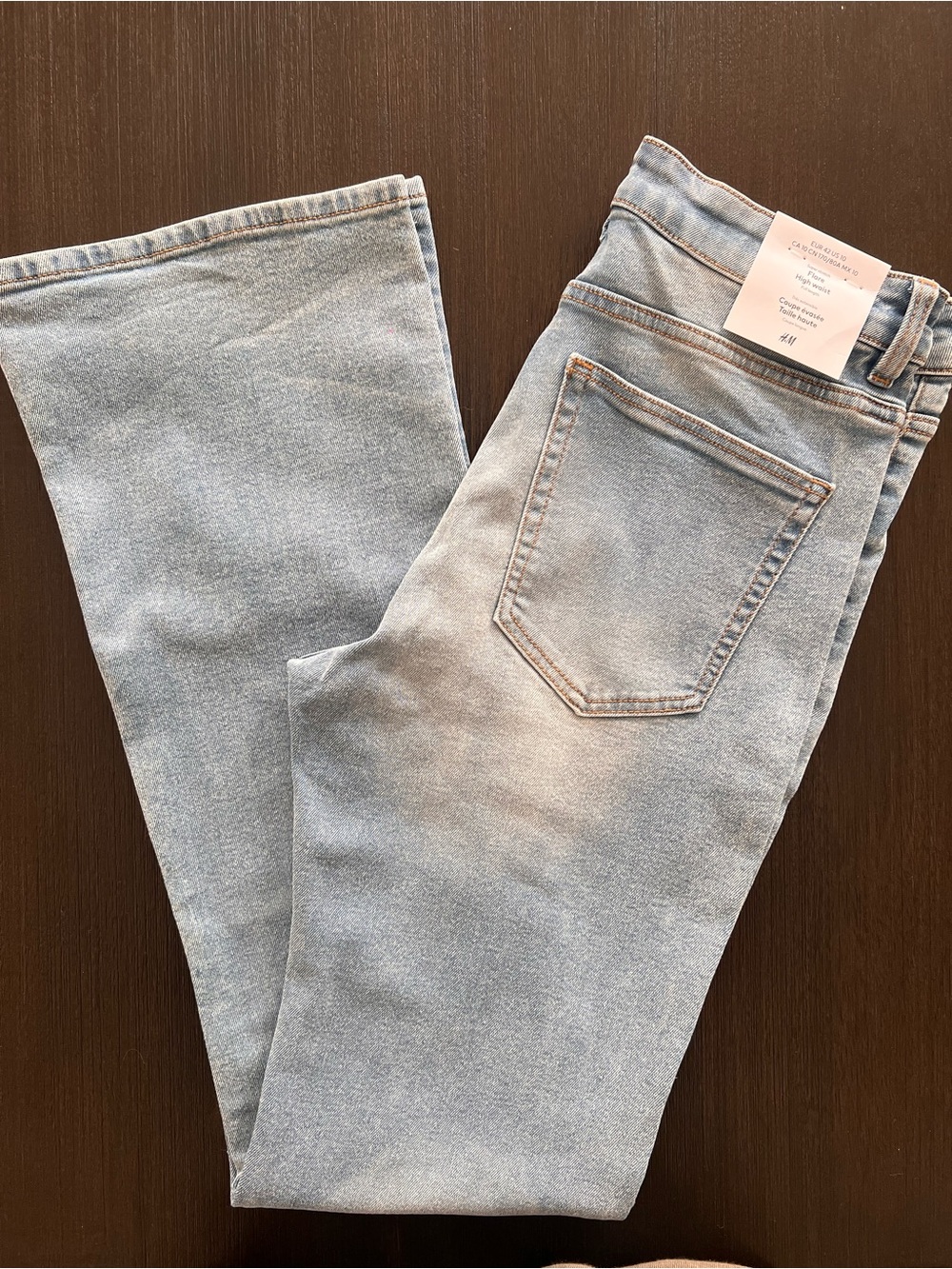 H&M Light Blue Flare Jeans